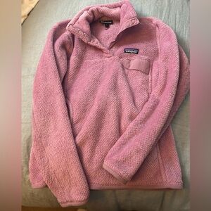 Patagonia Soft Pink Fleece Jacket